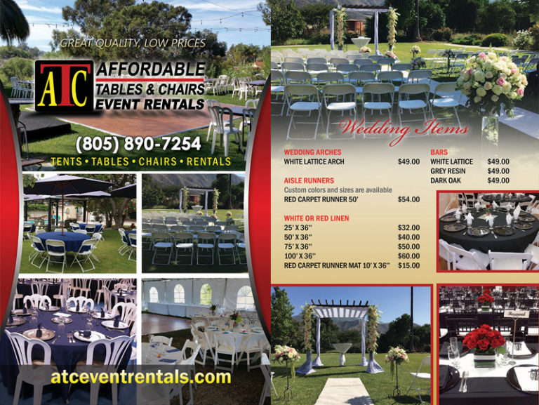 Affordable Tables & Chairs Event Rentals Party Event Rentals in